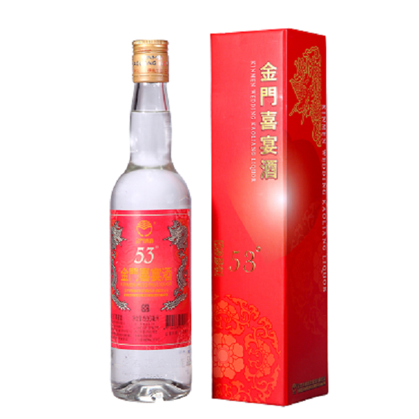 0.5L-53度金门喜宴酒0.5L-53% Kinmen Wedding Banquet Kaoliang Liquor