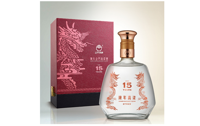 0.6L-56% 陈年金门高粱酒-15年0.6L-56% Aged 15 Year Kinmen Kaoliang Liquor