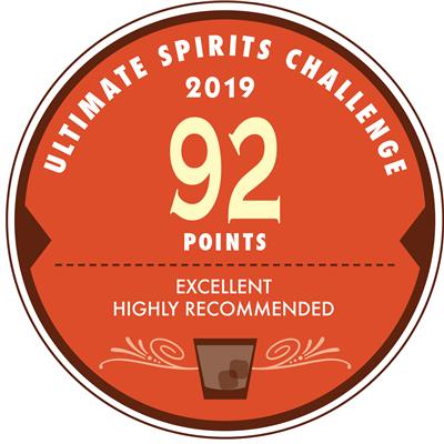 2019終極烈酒挑戰賽2019 Ultimate SpiritsChallenge－卓越，高度推薦Excellent,Highly Recommended