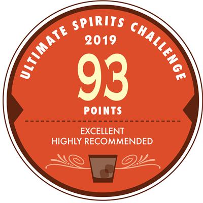 2019終極烈酒挑戰賽2019 Ultimate SpiritsChallenge－卓越，高度推薦Excellent,Highly Recommended