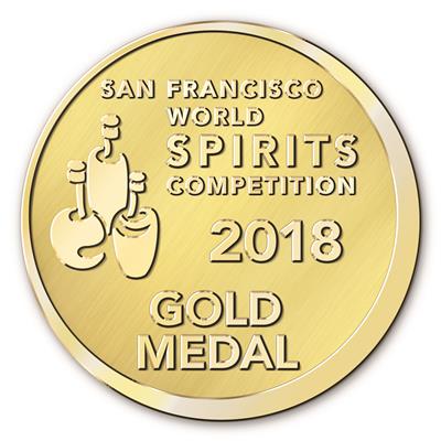 2018舊金山世界烈酒競賽2018 San Francisco WorldSpirits Competition－金牌Gold Medal
