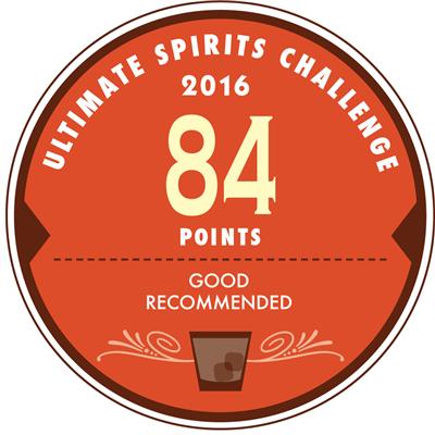 2016終極烈酒挑戰賽2016 Ultimate SpiritsChallenge－84分：好，推薦84: Good,Recommended