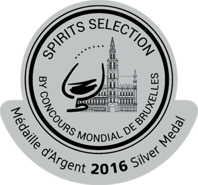 2016布魯塞爾世界烈酒競賽2016 Spirits Selection－銀獎Silver Medal