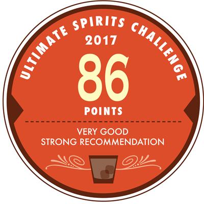 2017終極烈酒挑戰賽2017 Ultimate Spirits Challenge－非常好，強烈推薦Very Good