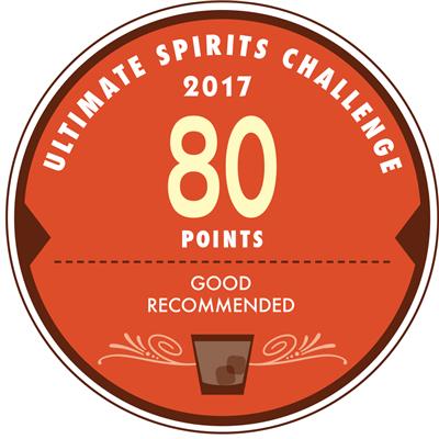 2017終極烈酒挑戰賽2017 Ultimate Spirits Challenge－好，推薦Good, Recommended