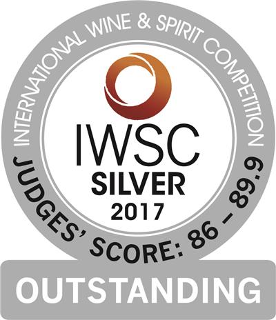 2017國際葡萄酒暨烈酒競賽2017 International Wine &Spirit Competition－特等銀牌Silver Outstanding Award