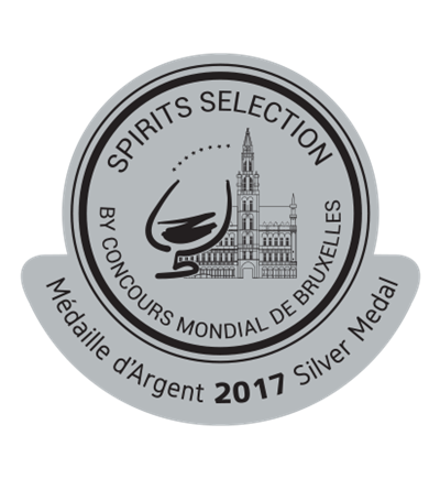 2017布魯塞爾世界烈酒競賽2017 Spirits Selection－銀獎 Silver Medal