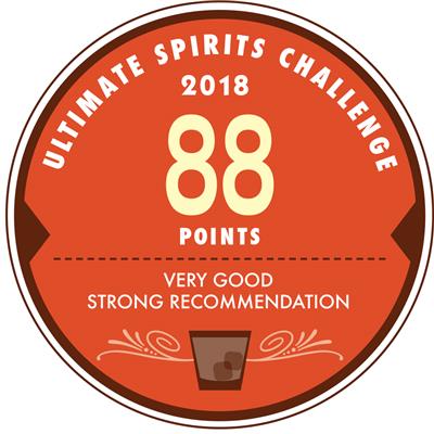 2018終極烈酒挑戰賽2018 Ultimate Spirits Challenge－非常好，強烈推薦Very Good, Strong Recommendation