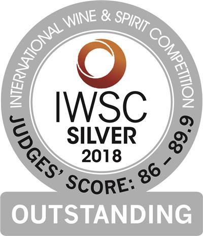 2018國際葡萄酒暨烈酒競賽2018 International Wine &Spirit Competition－特等銀牌Silver Outstanding