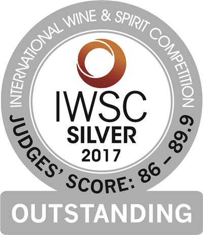 2017國際葡萄酒暨烈酒競賽2017 International Wine &Spirit Competition－特等銀牌Silver Outstanding Award