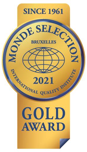 2021比利時布魯賽爾世界食品品質評鑑大賽2021Monde Selection-金牌Gold Medal